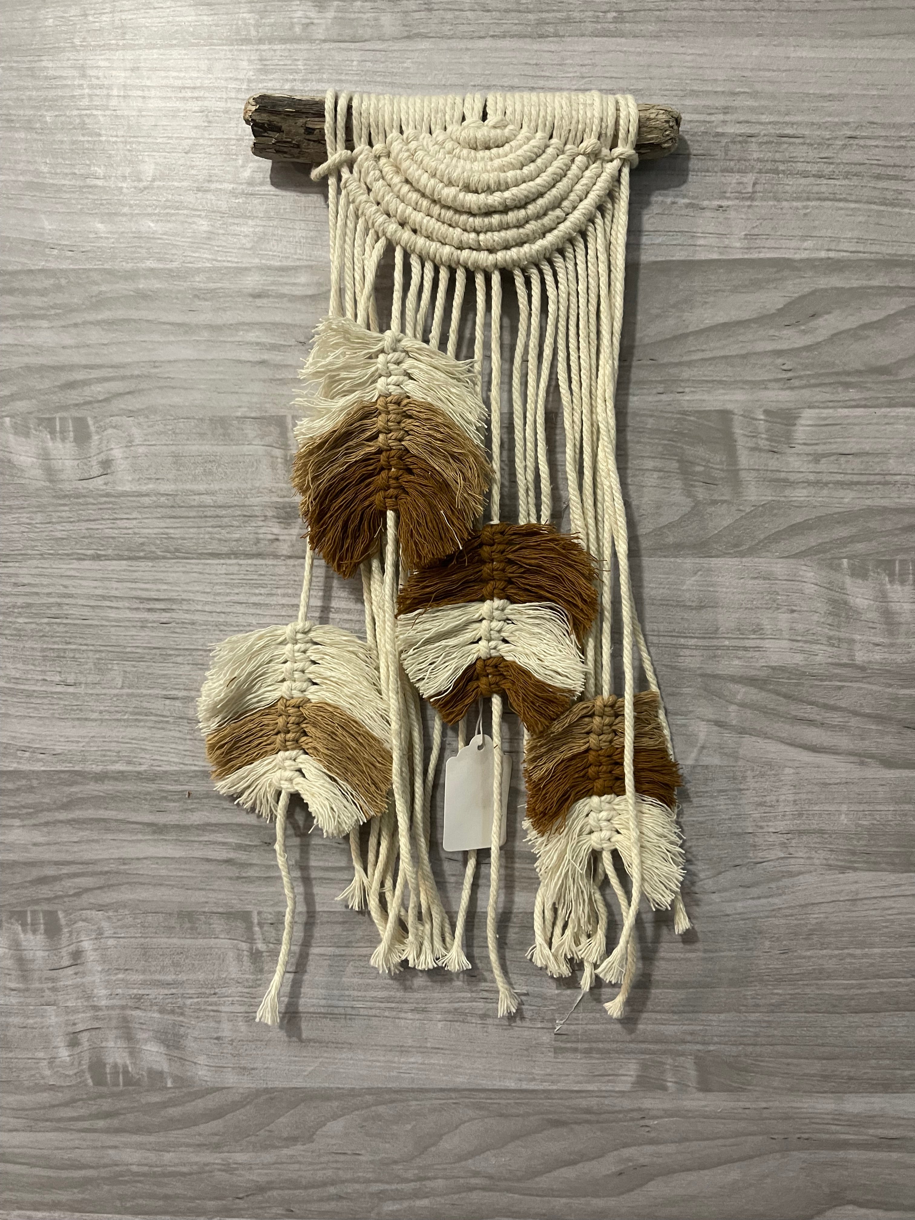 Drift wood macrame wall decor