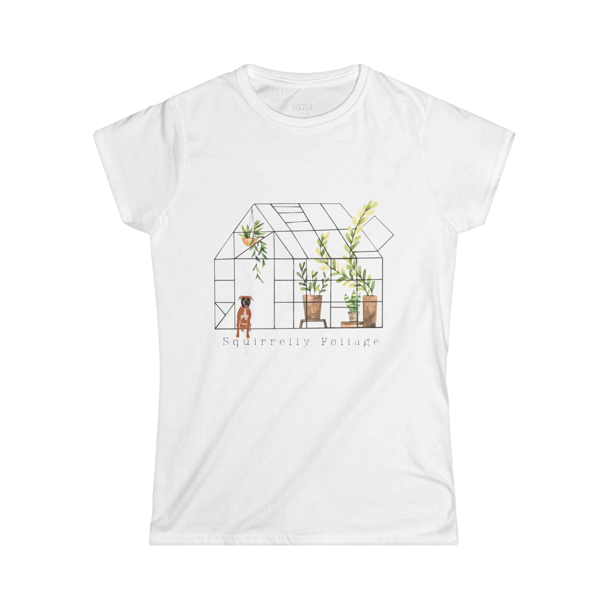 The Signature Squirrelly Foliage Greenhouse Tee