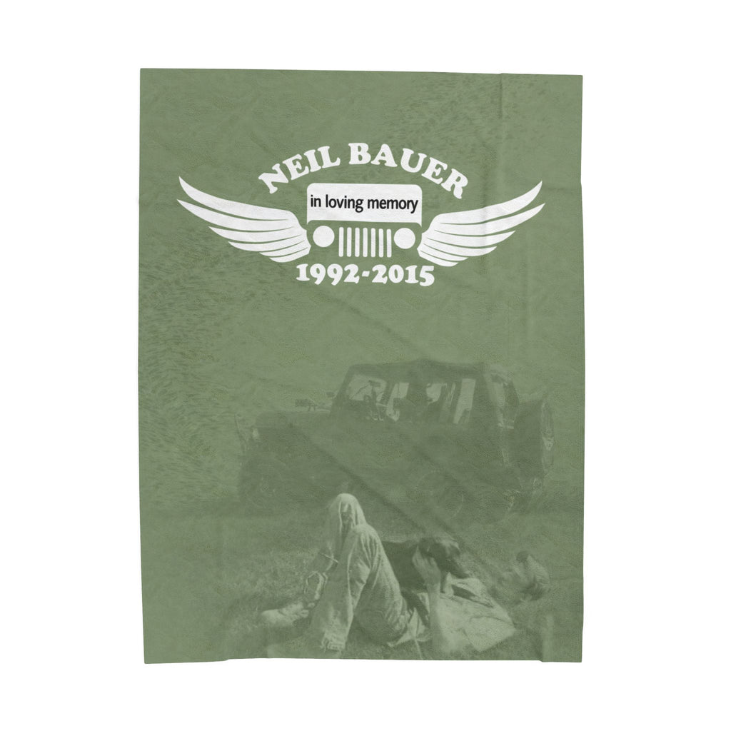 12th Annual Muddin' For Mutts Velveteen Plush Blanket - 60"x 80"