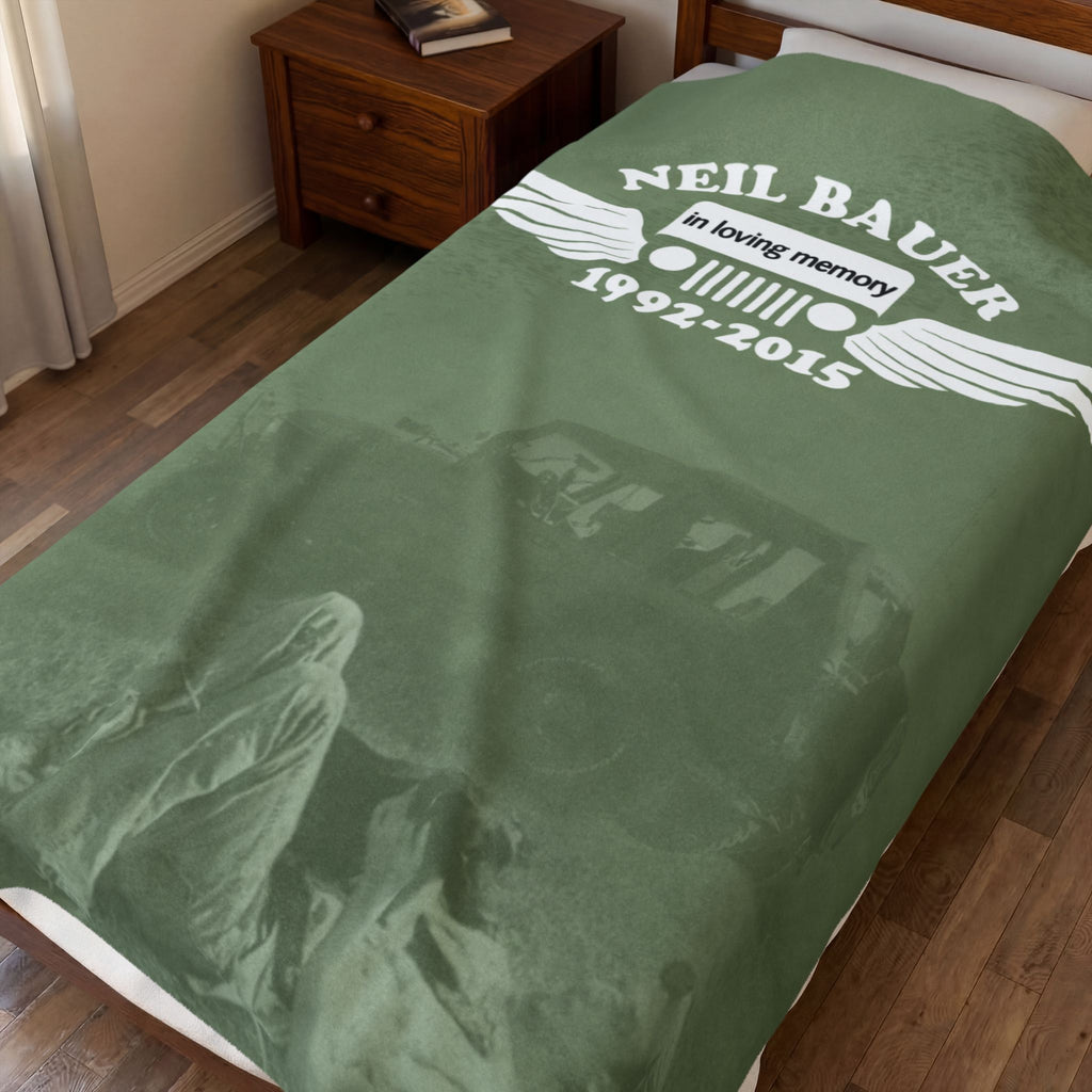 12th Annual Muddin' For Mutts Velveteen Plush Blanket - 60"x 80"