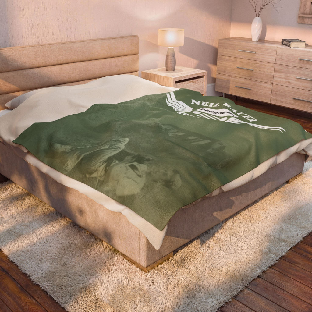 12th Annual Muddin' For Mutts Velveteen Plush Blanket - 60"x 80"
