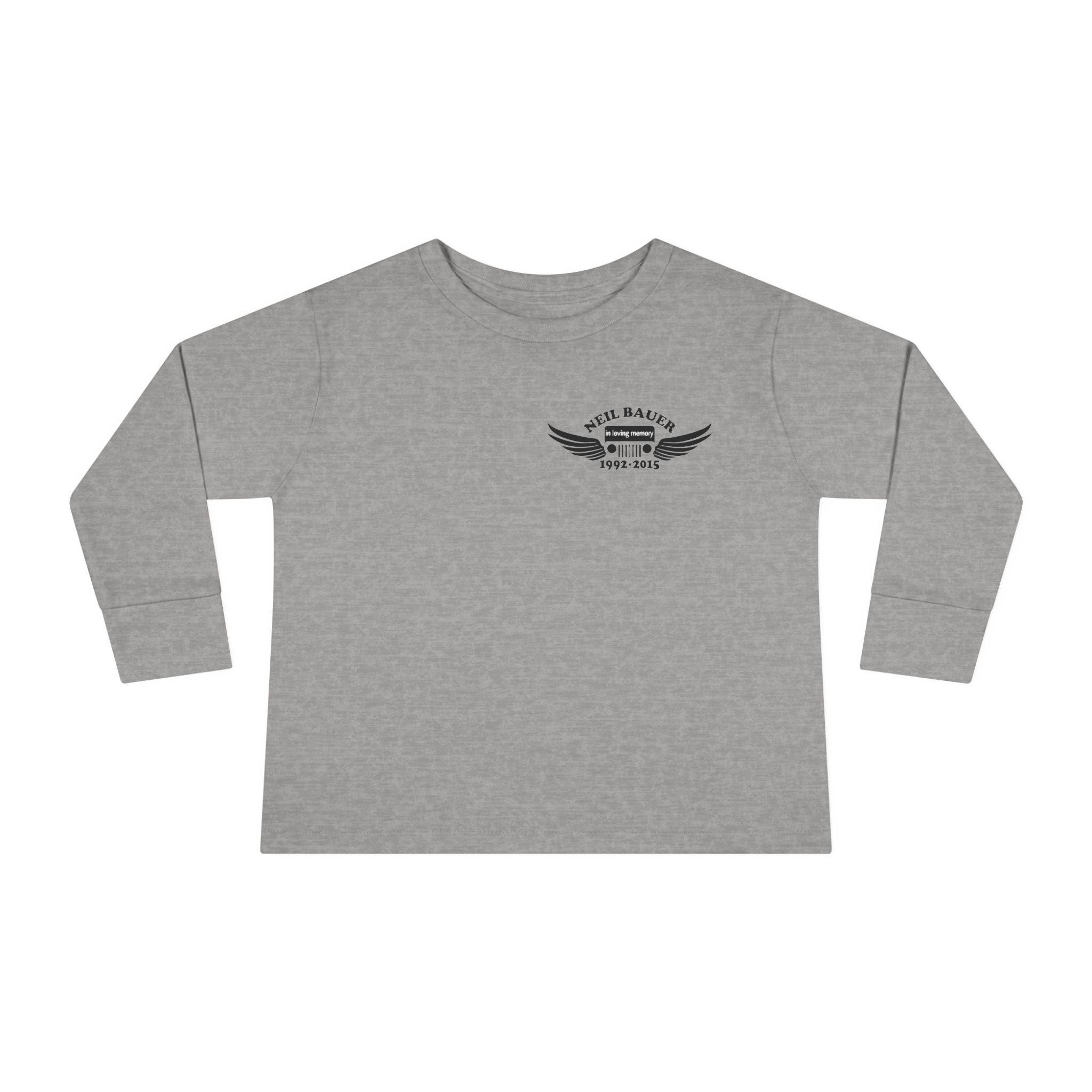 Toddler Long Sleeve Tee — 12th Annual Muddin' For Mutts