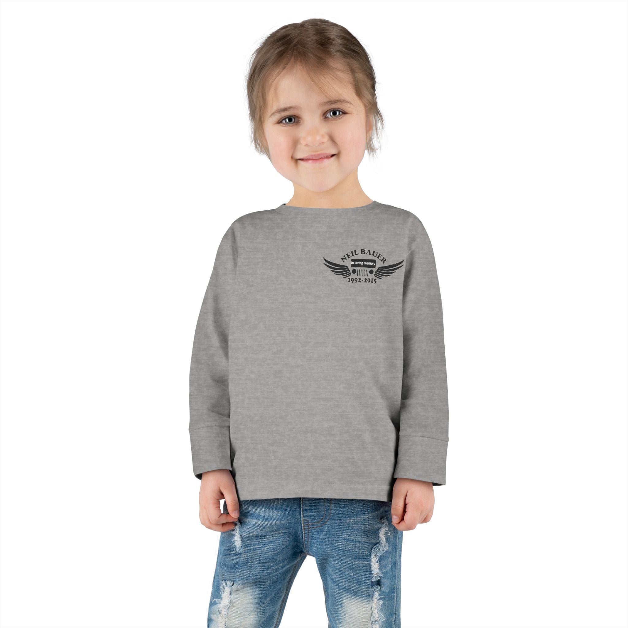 Toddler Long Sleeve Tee — 12th Annual Muddin' For Mutts
