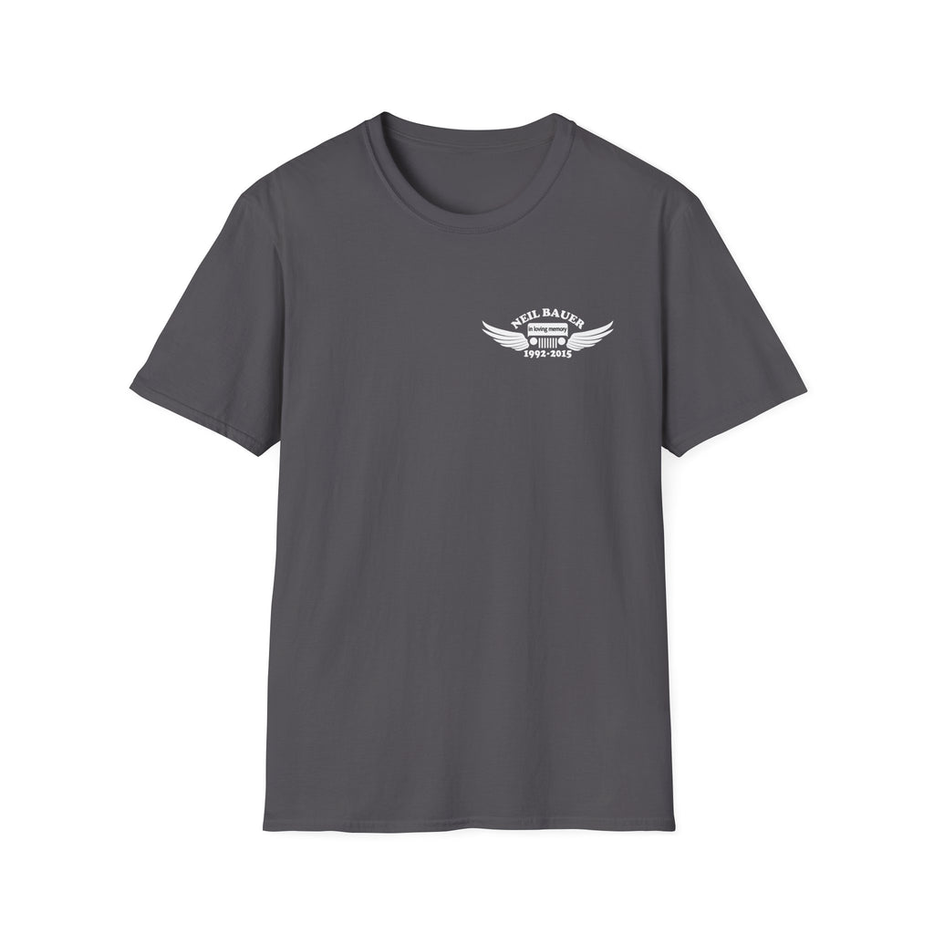 unisex adult softstyle tee- 12th Annual Muddin' For Mutts