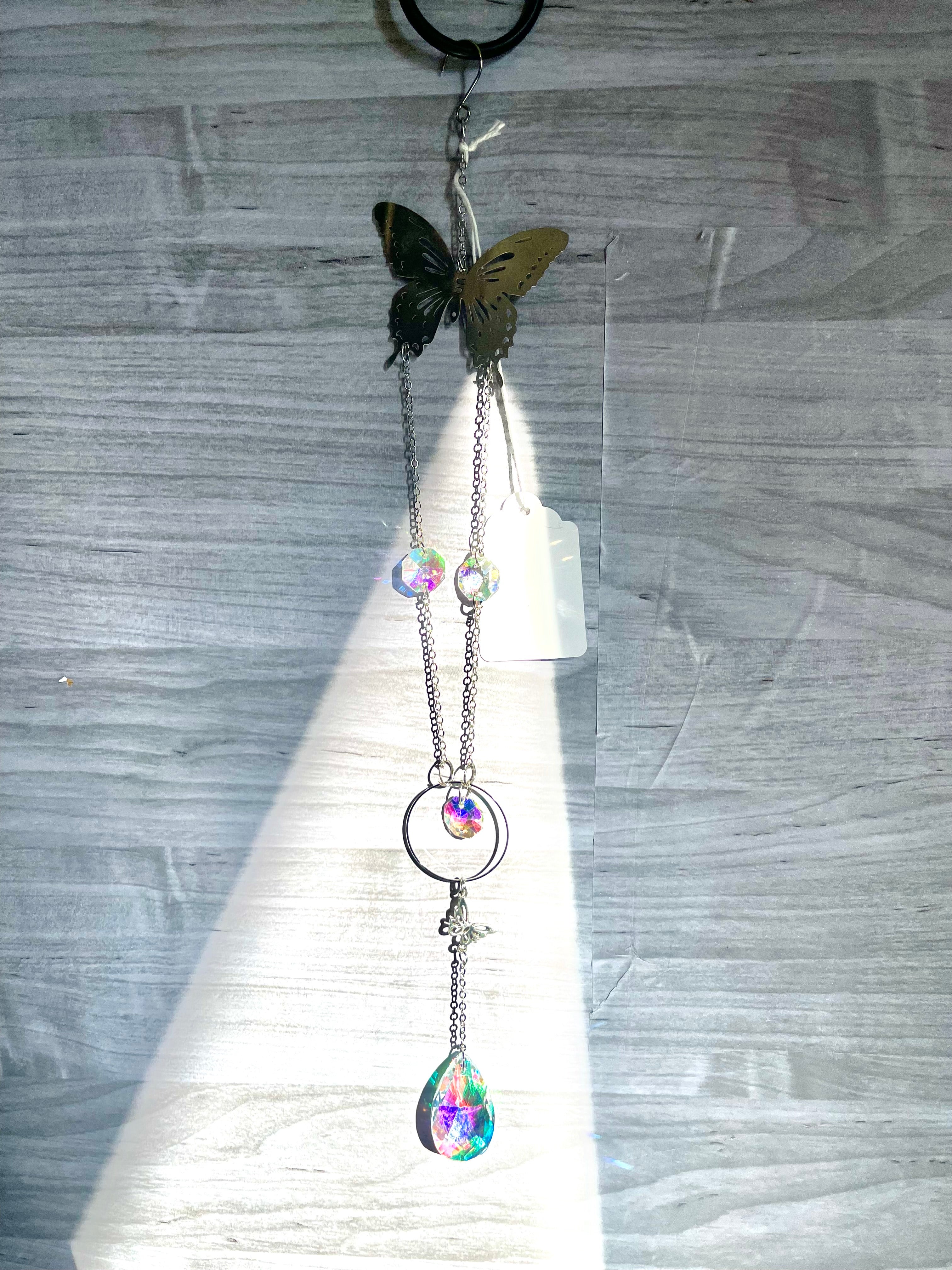 Silver suncatcher