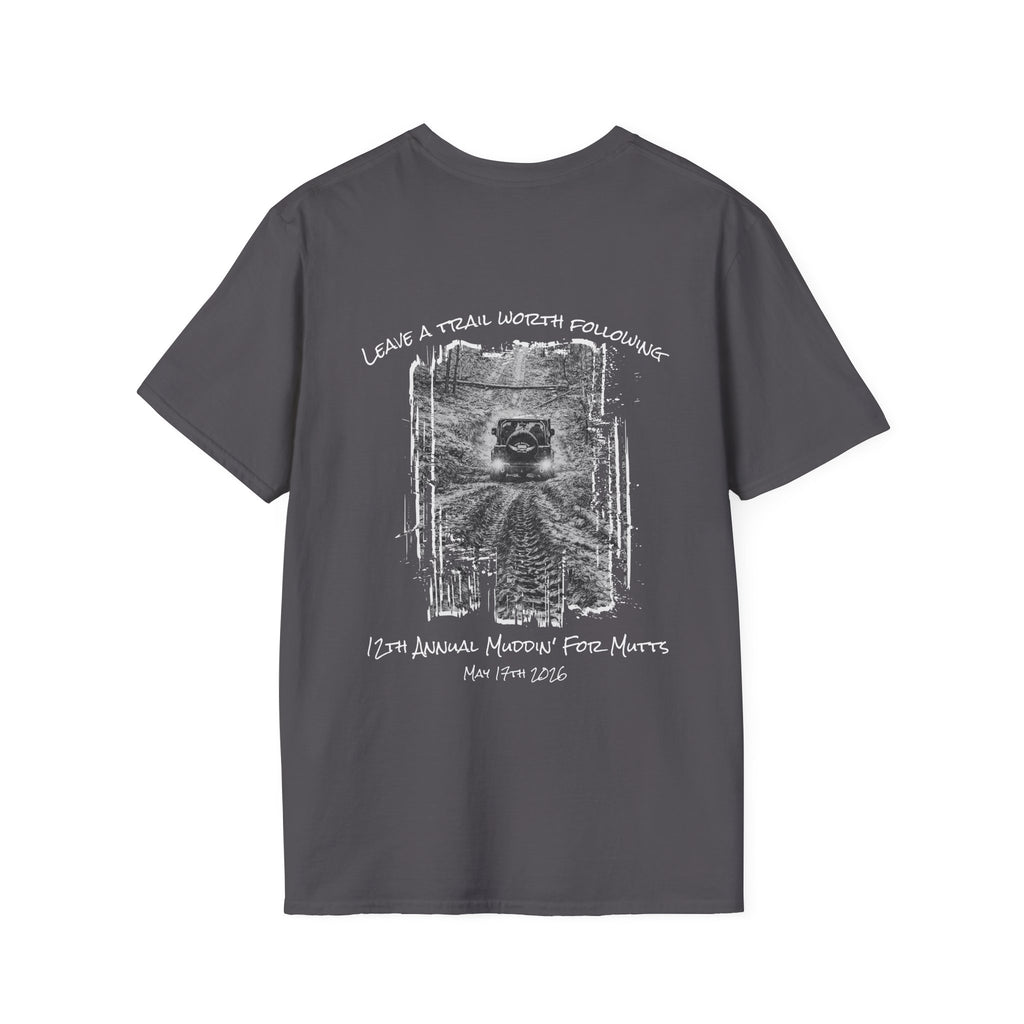 unisex adult softstyle tee- 12th Annual Muddin' For Mutts