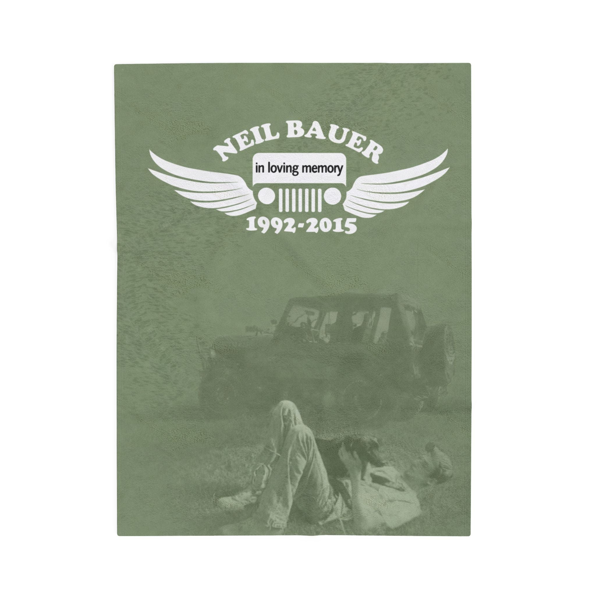 12th Annual Muddin' For Mutts Velveteen Plush Blanket - 30"x 40"