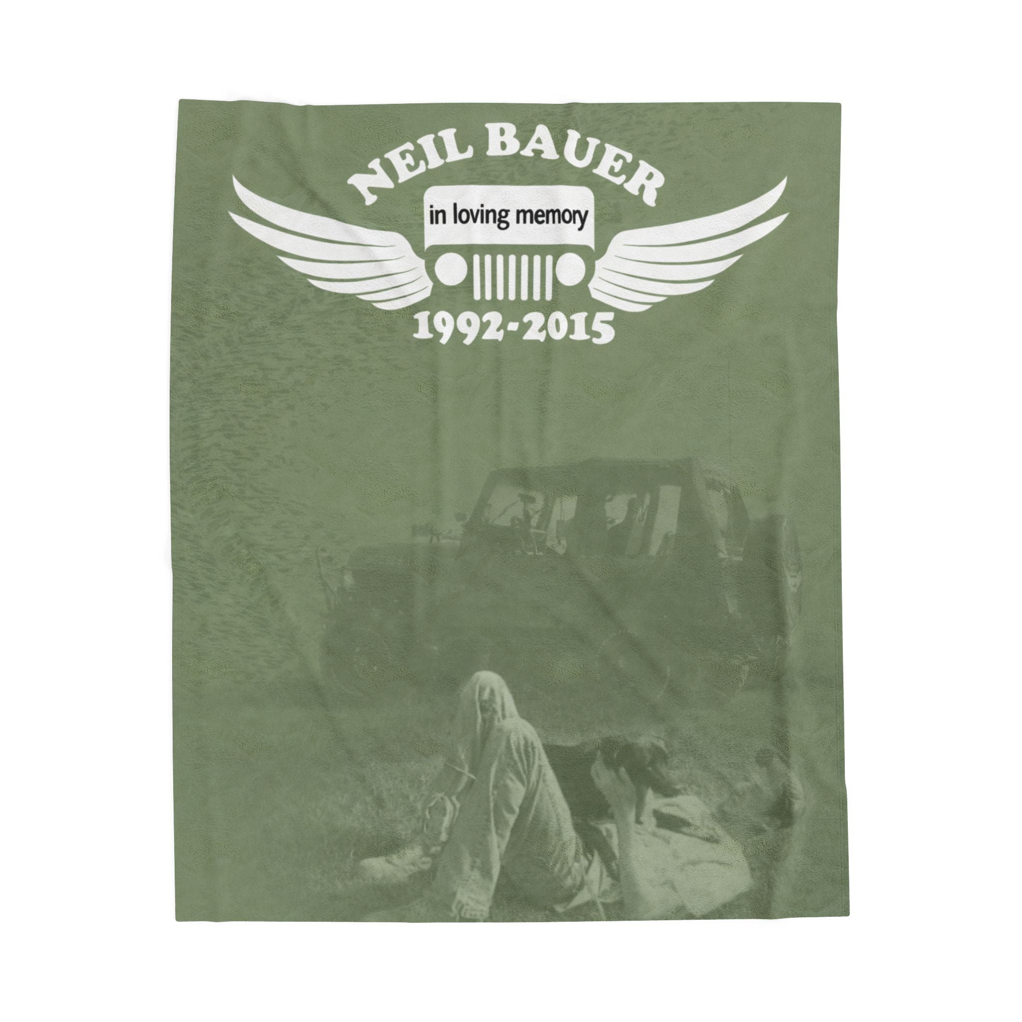 12th Annual Muddin' For Mutts Velveteen Plush Blanket - 50"x 60"