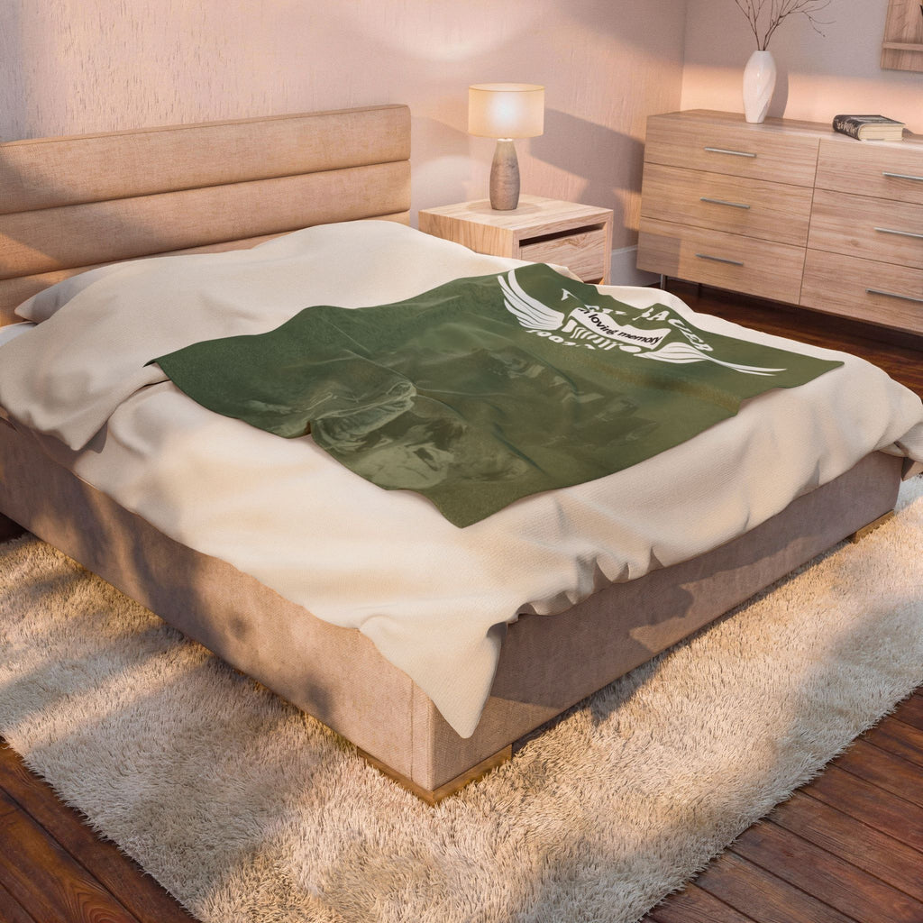12th Annual Muddin' For Mutts Velveteen Plush Blanket - 50"x 60"