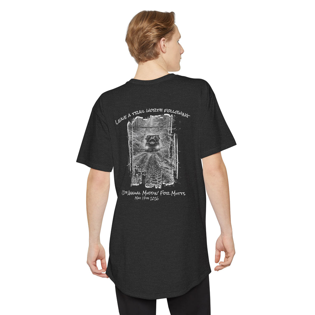 TALL unisex adult tee- 12th Annual Muddin' For Mutts