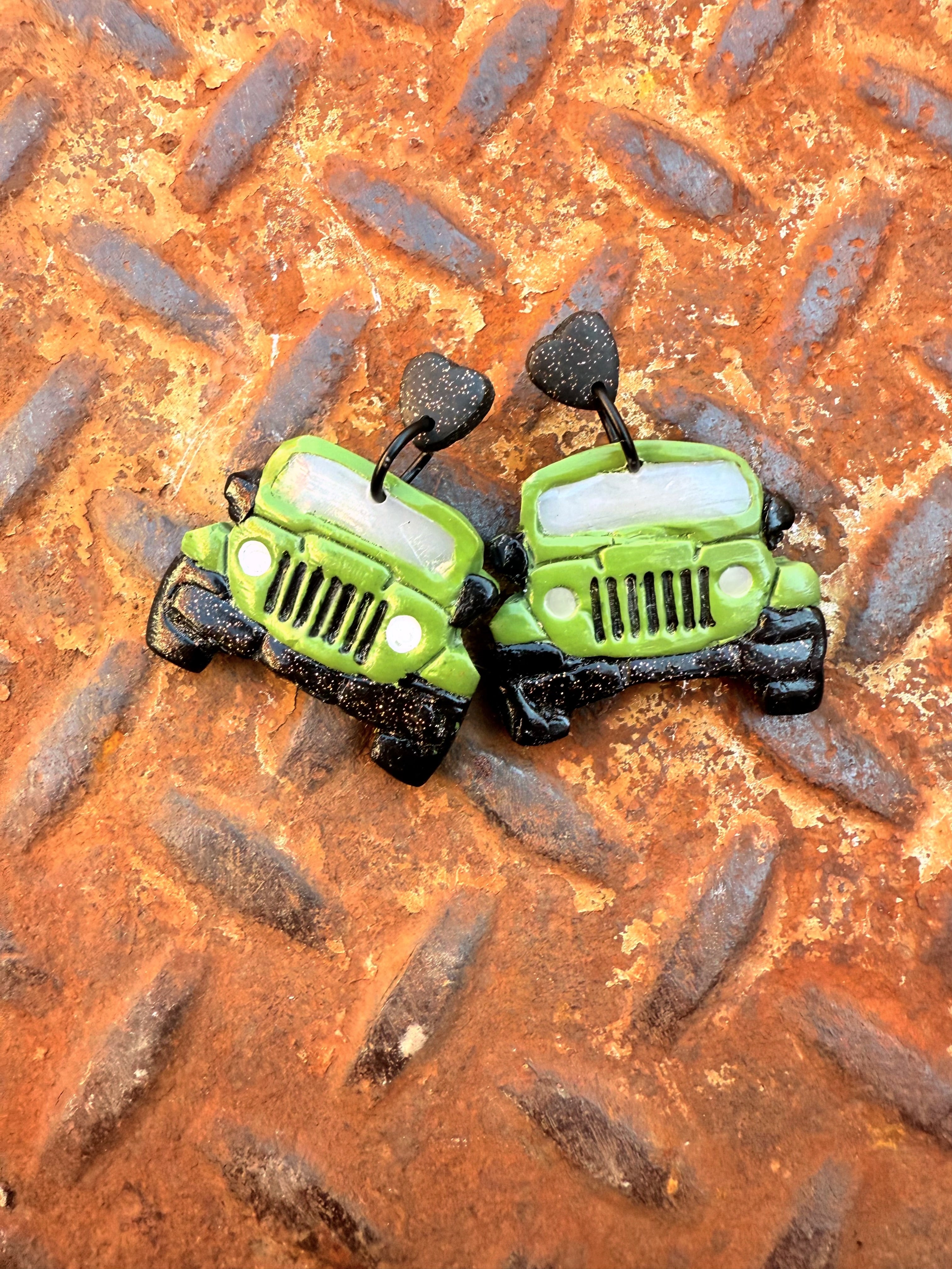 Neil’s Jeep Earrings