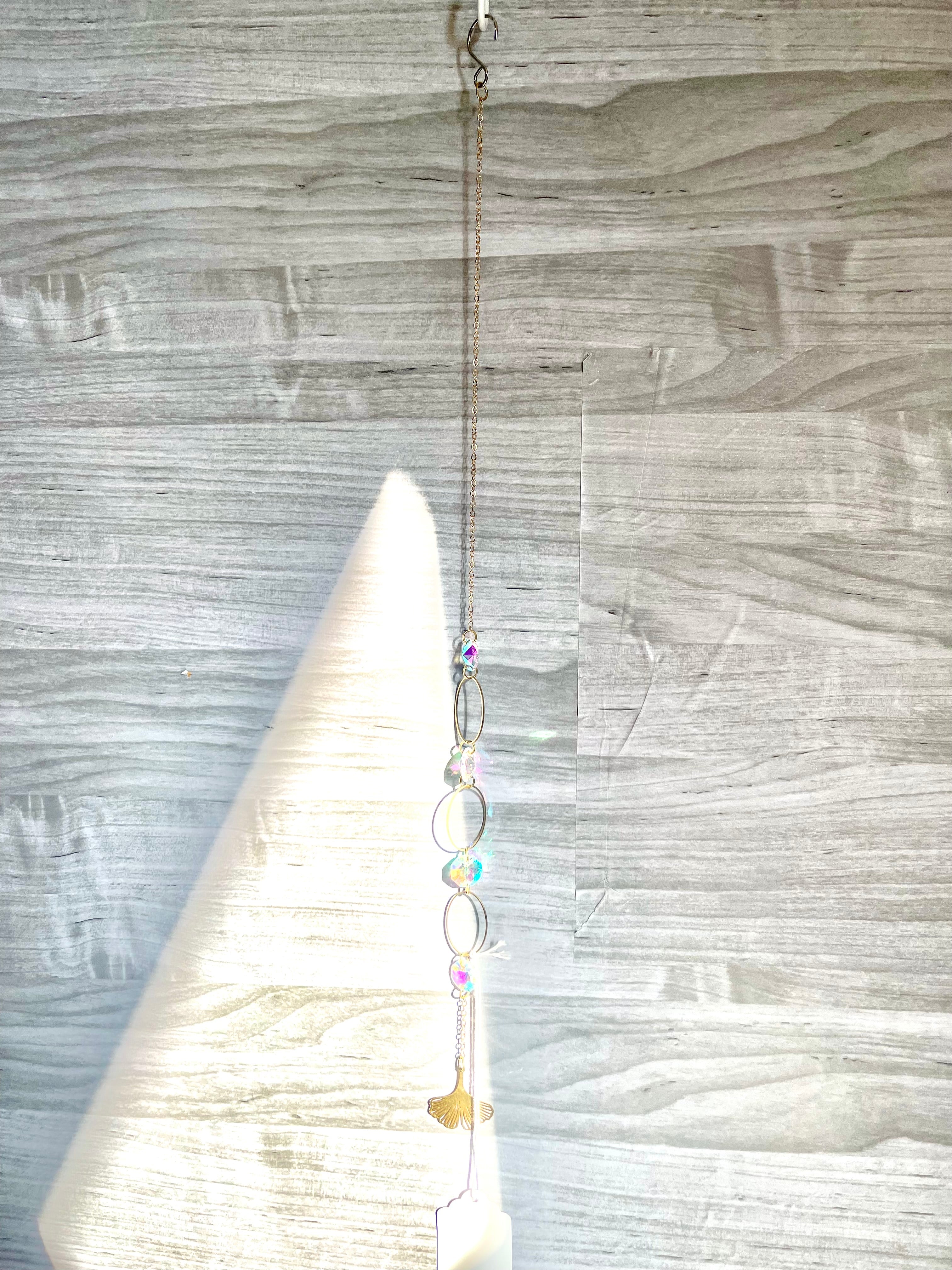 Gold suncatcher