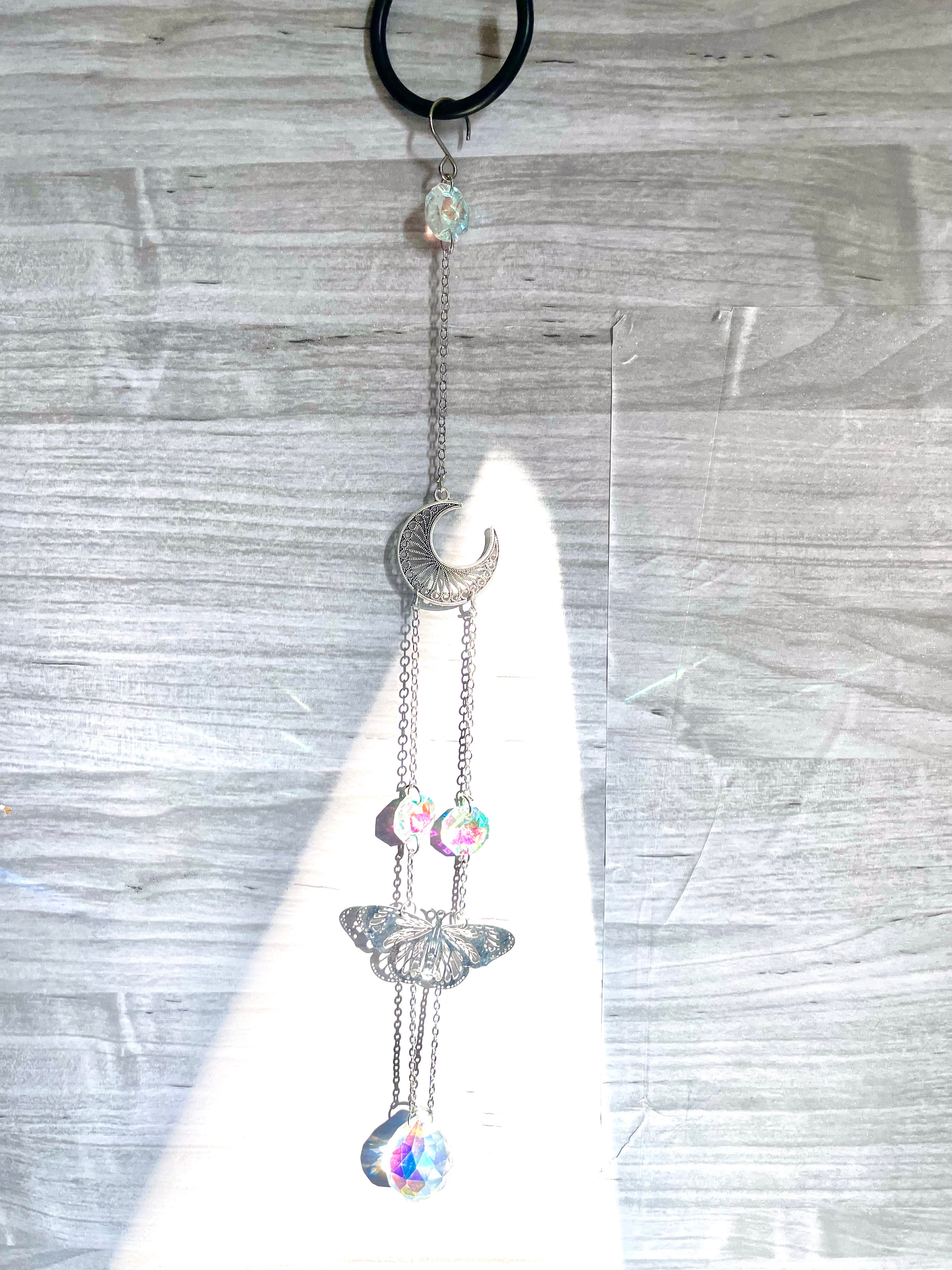 Silver suncatcher