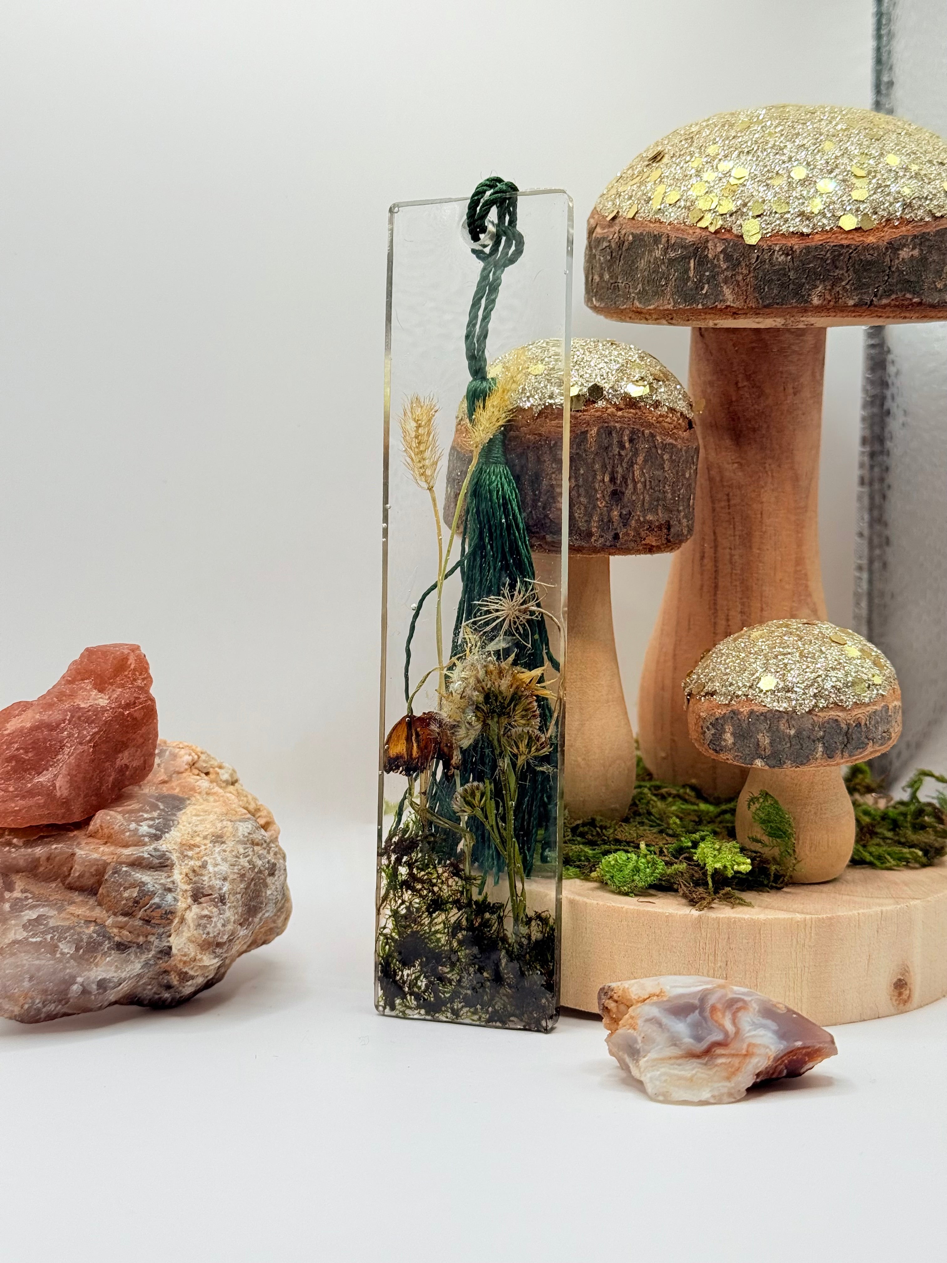 Forest Resin Bookmark