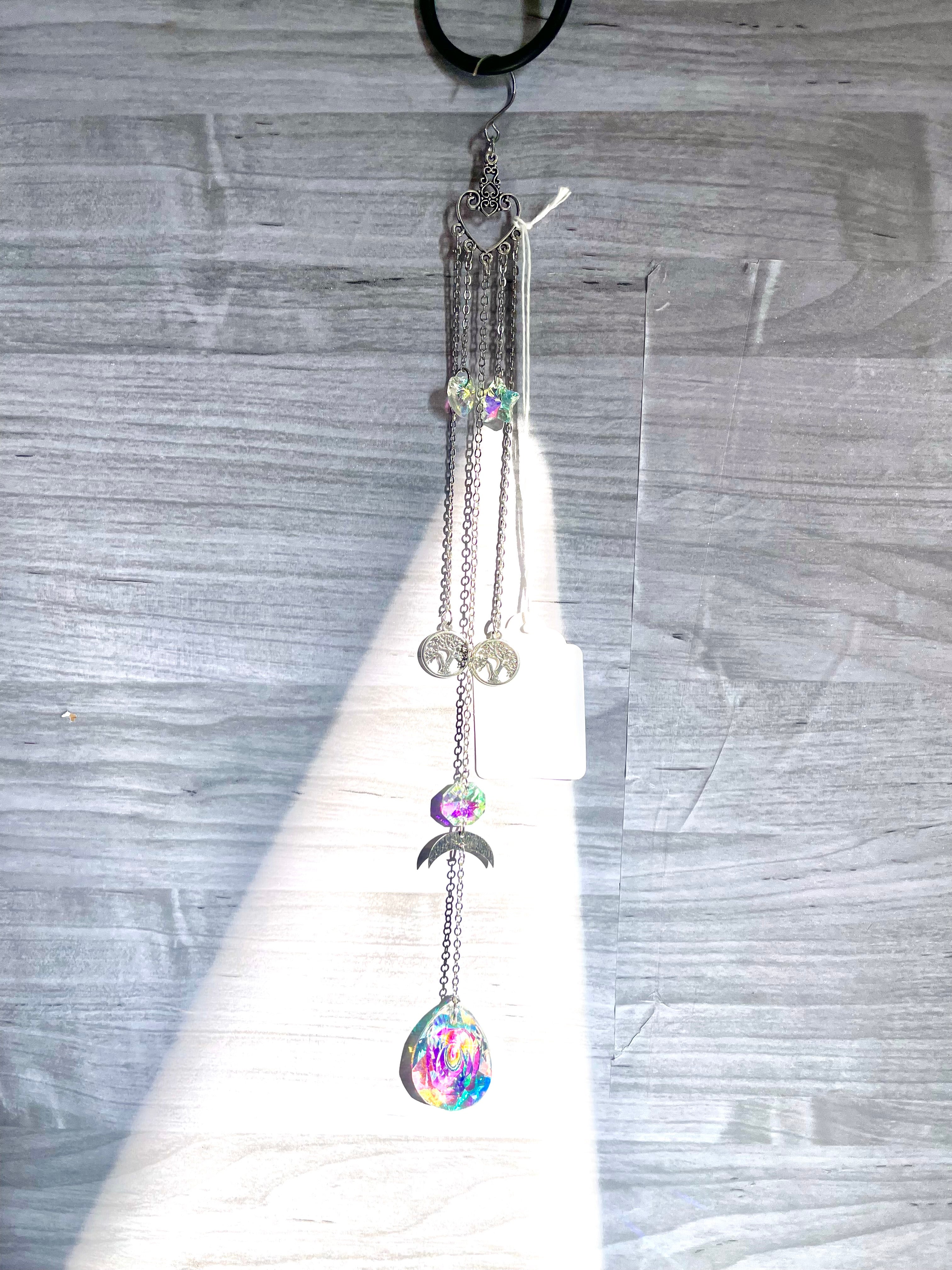 Silver suncatcher