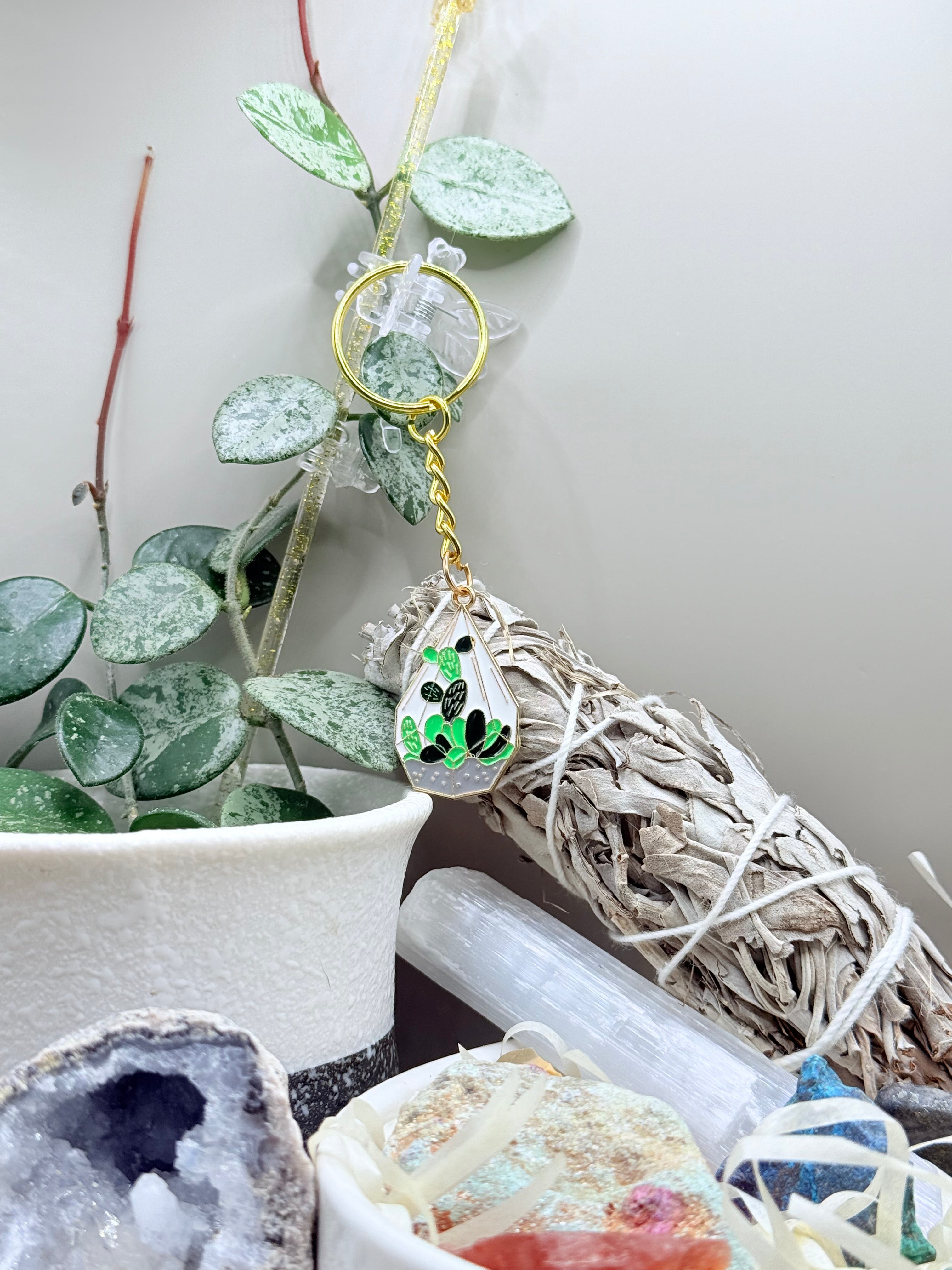Terrarium Keychain