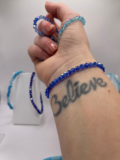 Blue bracelet