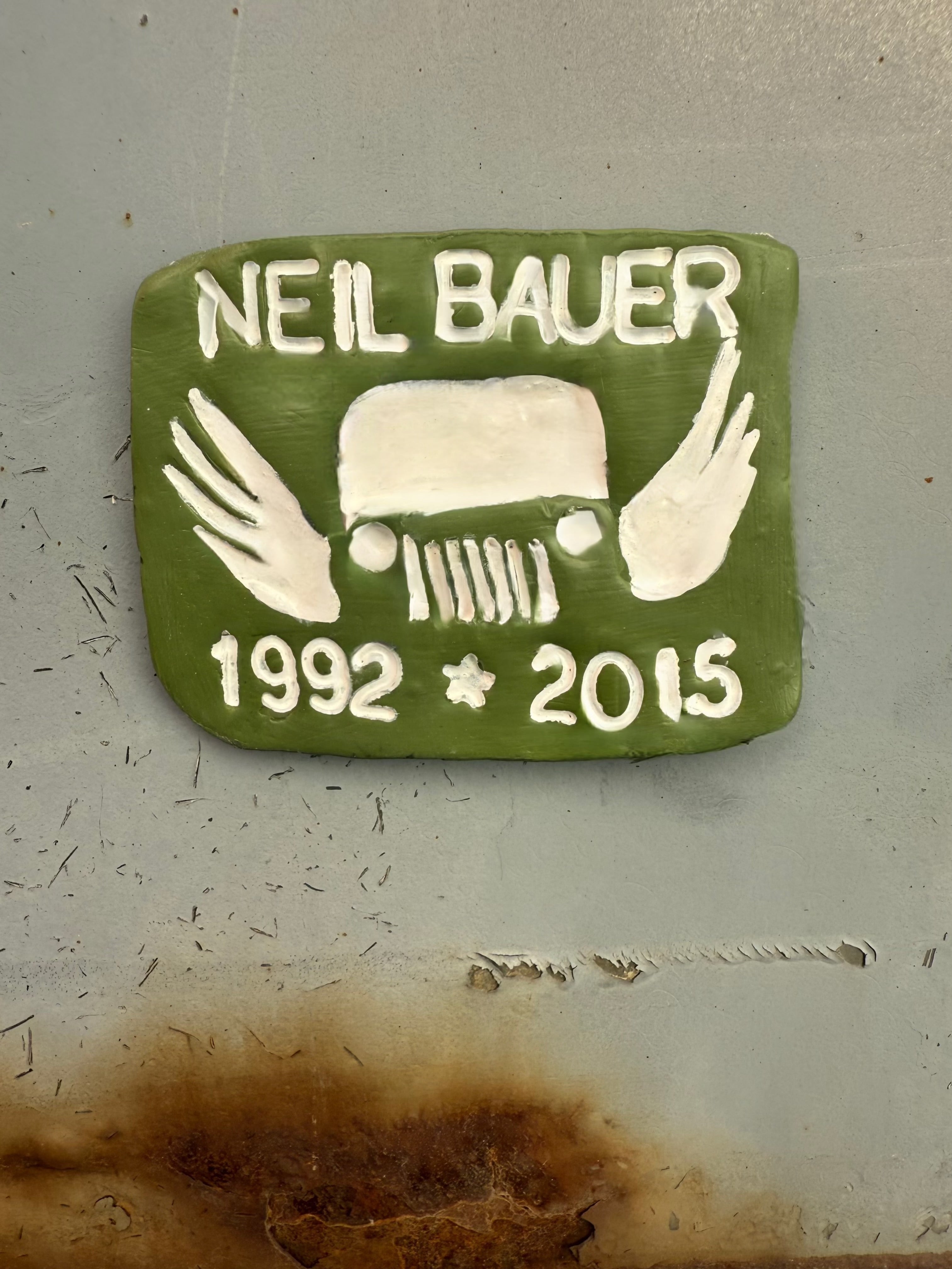 Square  Neil Logo Magnets